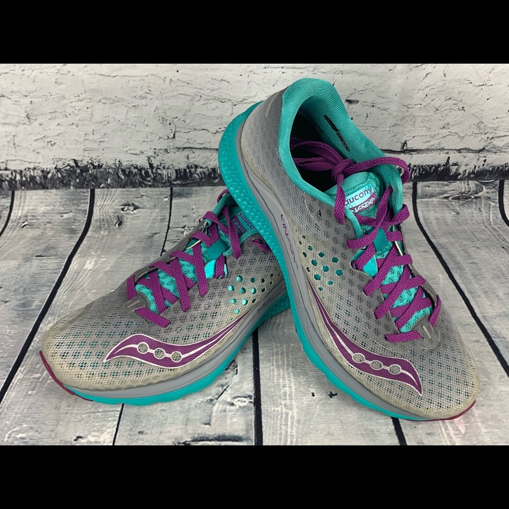 Women’s Saucony Kinvara 8 S10356-8 Sz9 Teal